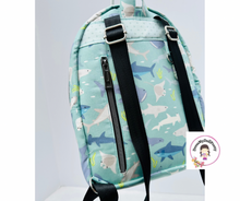 Load image into Gallery viewer, Shark! Mini Backpack
